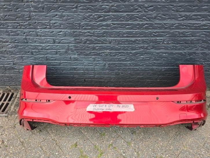 Achterbumper 4x pdc VW Golf 8 Gti/Gtd/R-line bj 2020-2024, Gebruikt, Volkswagen, Wolfsburg, Ophalen of Verzenden