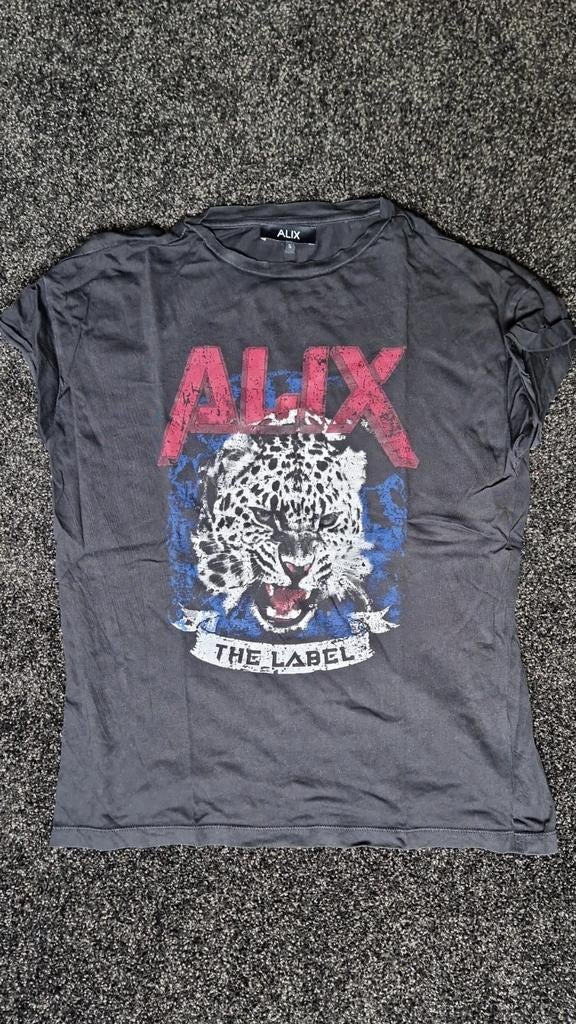Alix the Label T-shirt zwart maat S, Alix the label, Zwart, Ophalen of Verzenden, Zo goed als nieuw