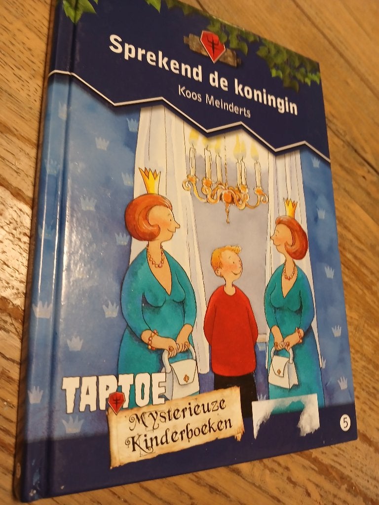 Sprekend de koningin - Koos Meinderts (Kinderboek), Boeken, Fictie algemeen, Ophalen of Verzenden, Zo goed als nieuw, Koos Meinderts