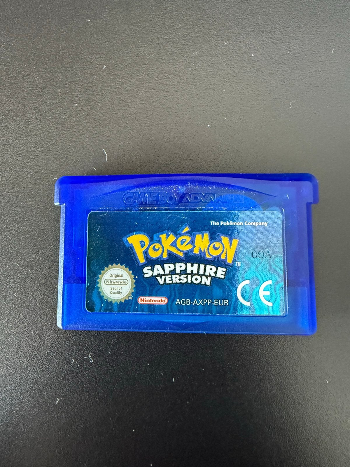 Pokémon Sapphire Version Game Boy Advance (GBA) Cartridge, Spelcomputers en Games, Gebruikt, 1 speler, Ophalen of Verzenden, Role Playing Game (Rpg)