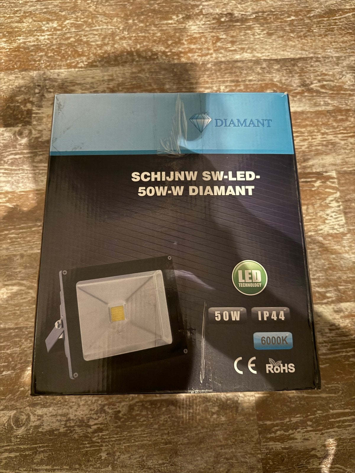 Diamant Schijnwerper SW-LED-50W-W - 5 stuks beschikbaar, Overige typen, Ophalen of Verzenden, Netvoeding, 50 tot 250 watt