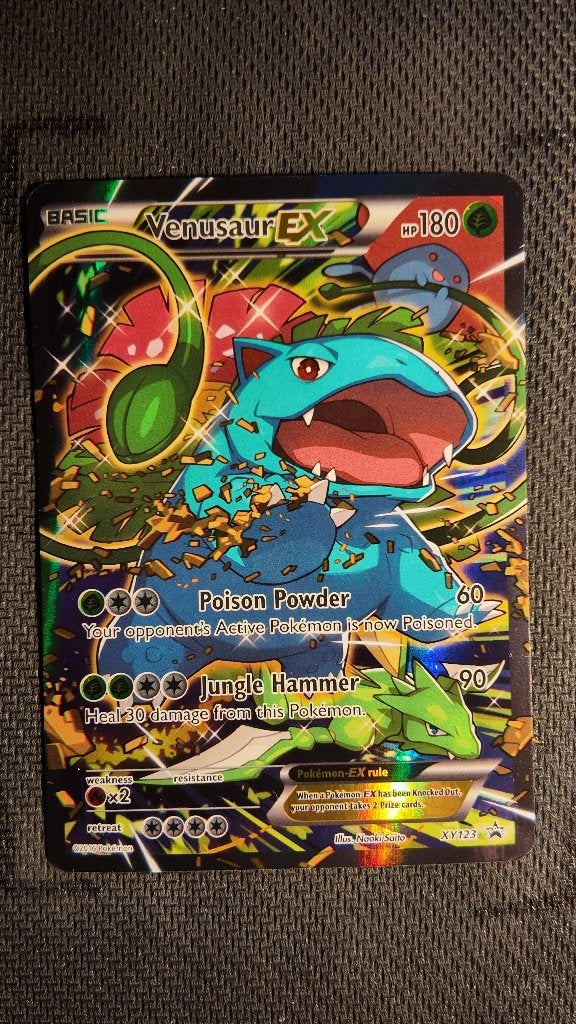 Venusaur-EX XY123 XY Black Star Promos | Pokemon kaart, Hobby en Vrije tijd, Verzamelkaartspellen | Pokémon, Ophalen, Zo goed als nieuw