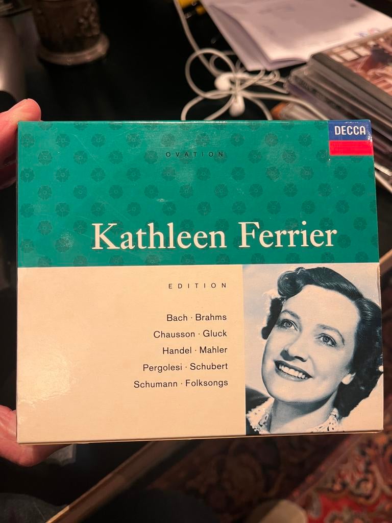 Kathleen Ferrier cd box 10 cd’s, Ophalen of Verzenden, Romantiek, Zo goed als nieuw, Overige formaten