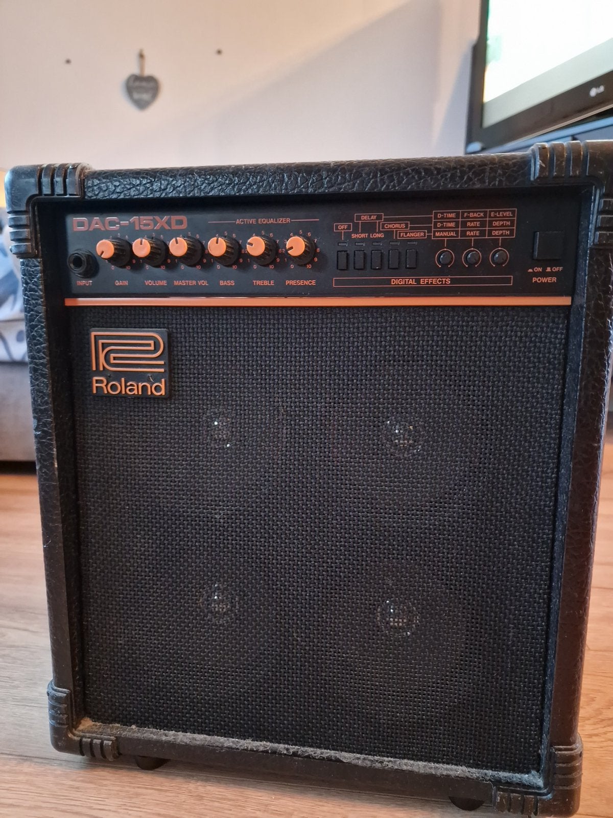 Roland versterker, Muziek en Instrumenten, Ophalen of Verzenden, Gebruikt, Minder dan 50 watt