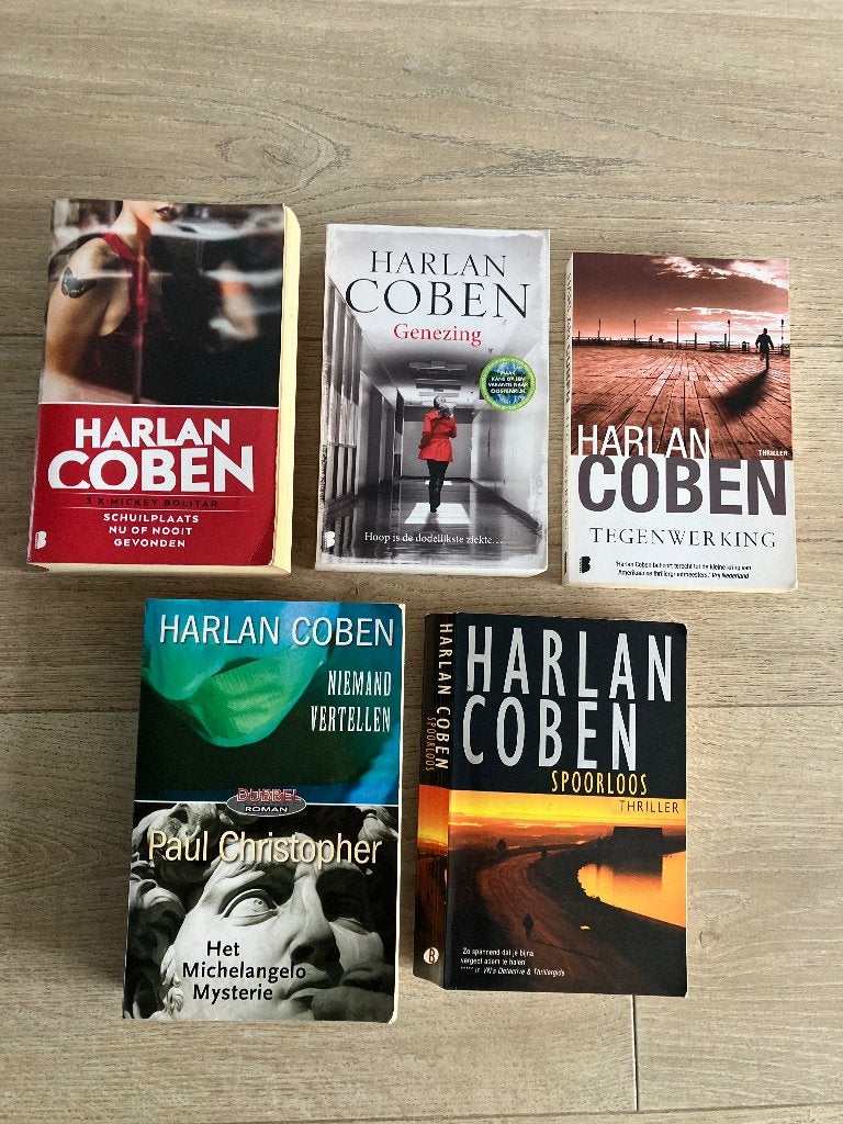 3 thrillers van Harlan Coben voor een zacht prijsje, Ophalen of Verzenden, Gelezen