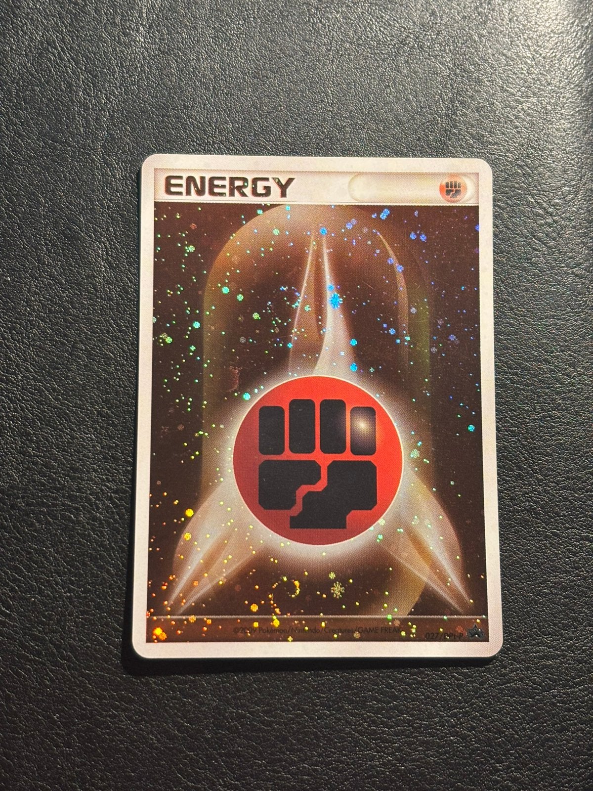 Fighting energy holo - DPt Promos 027 (EXC/NM), Ophalen of Verzenden