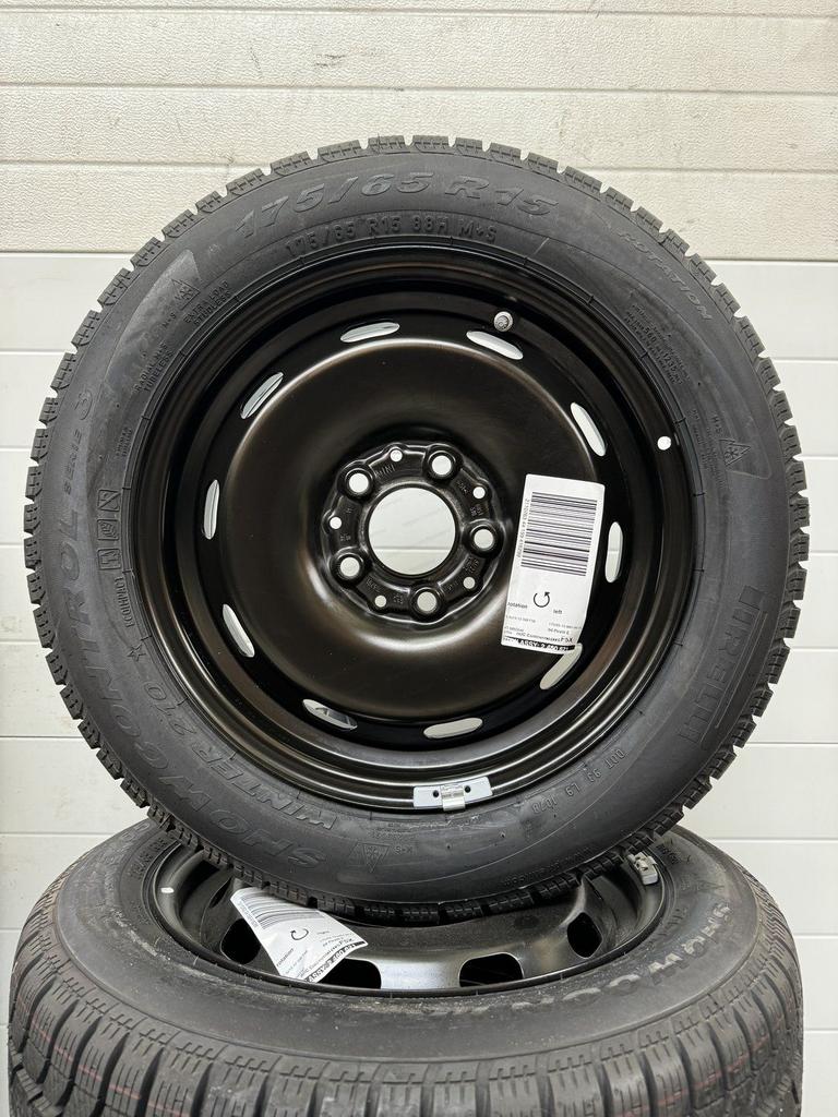NIEUW 15’’ MINI COOPER VELGEN WINTERBANDEN F55 F56 F57 JCW 5, 15 inch, -, 175 mm, -