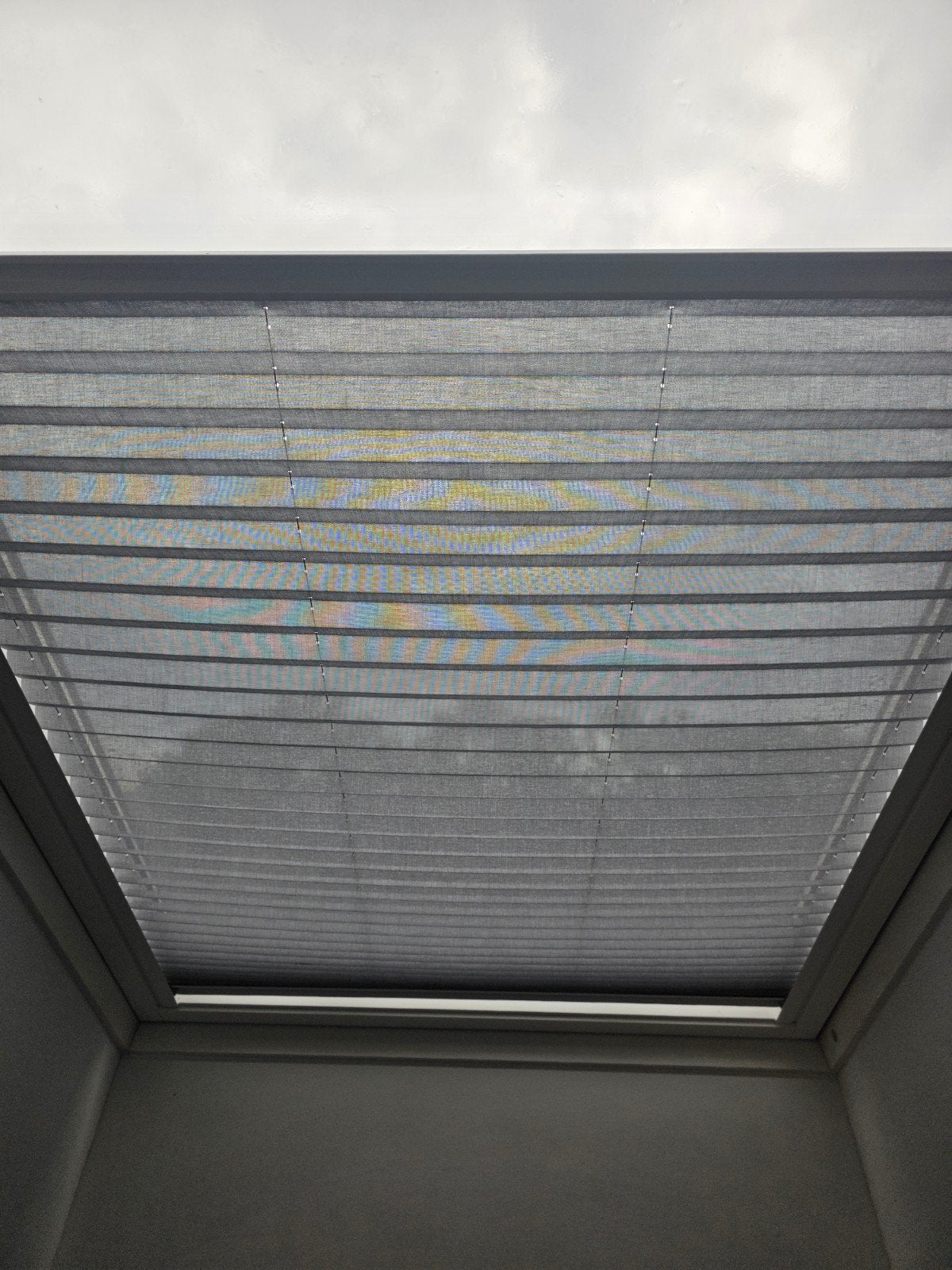 VElux Plissé gordijn voor dakraam, inclusief zijgeleiding, Huis en Inrichting, Stoffering | Gordijnen en Lamellen, Ophalen, Zo goed als nieuw