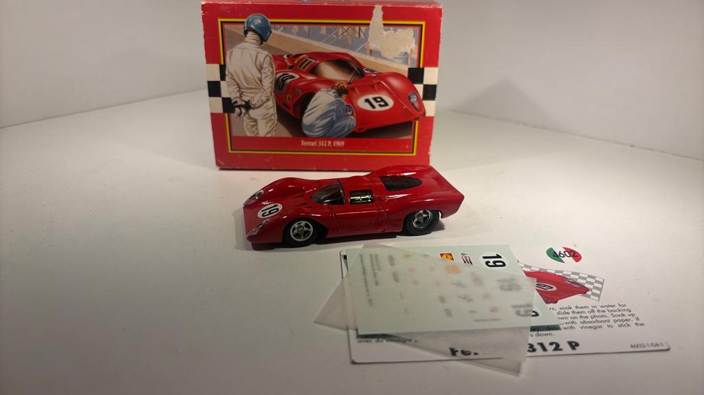 Ferrari 312 p 1969 solido 1.43, Auto, Solido, Ophalen of Verzenden, A