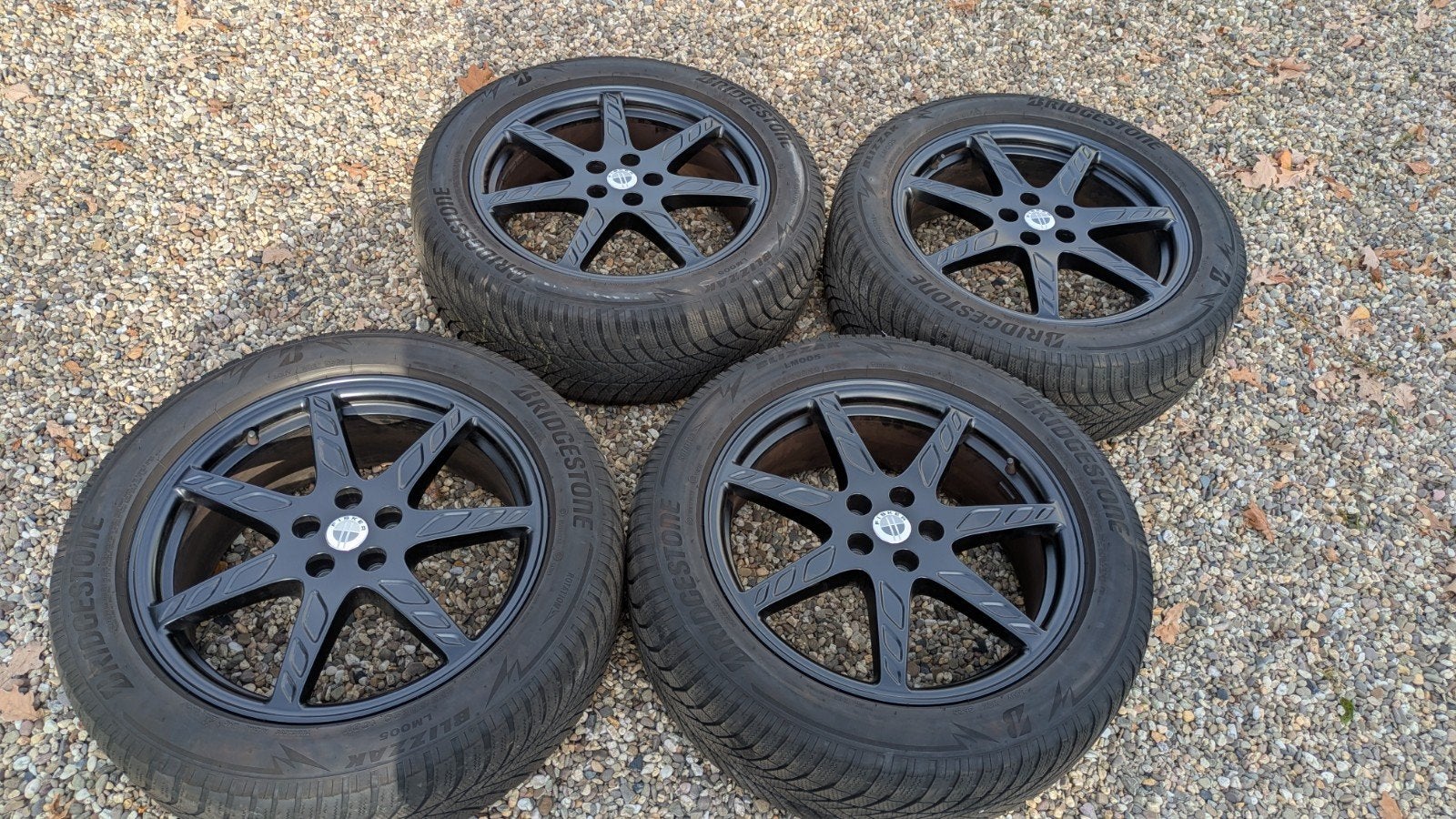 4x 20 inch winterwielen voor Fisker Ocean, Gebruikt, Banden en Velgen, Personenwagen, 20 inch