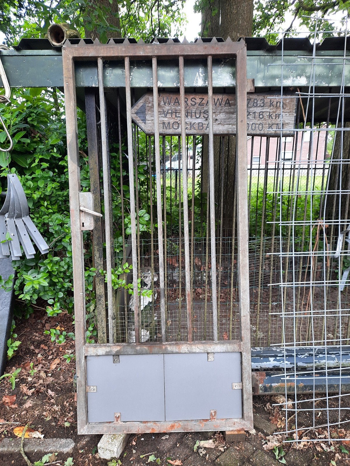 Poort., Ophalen, Hout, Draaipoort, 150 tot 200 cm