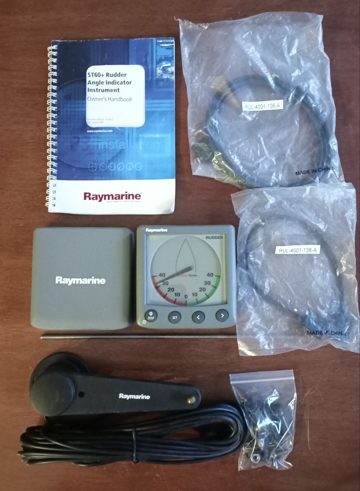 Raymarine  rudder  ST60+ set, Watersport en Boten, Navigatiemiddelen en Scheepselektronica, Ophalen, Nieuw