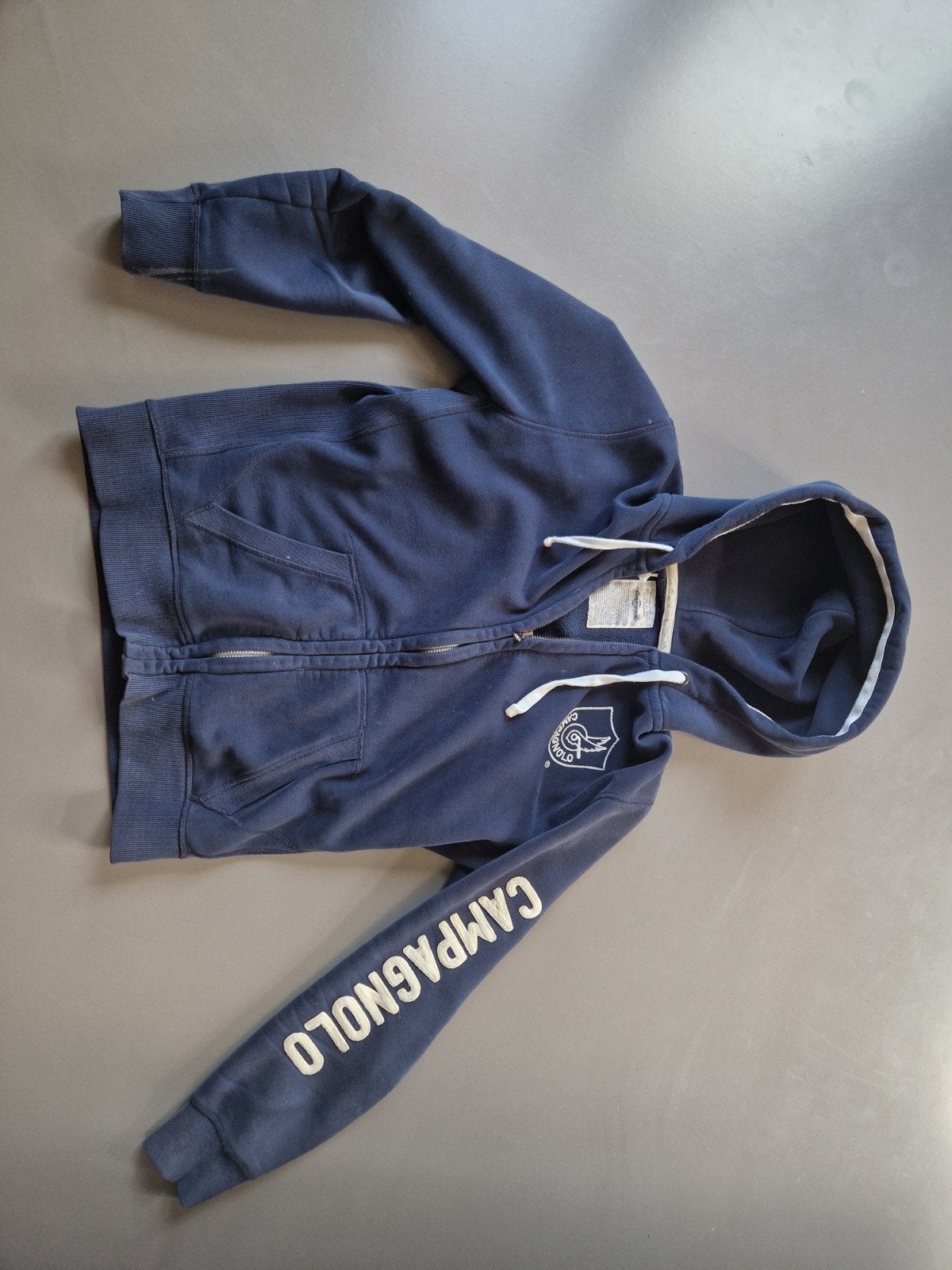Campagnolo hoodie sweater XL donkerblauw joggingpak, Ophalen of Verzenden, Gedragen, Campagnolo