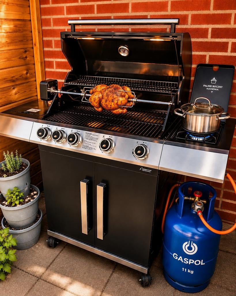 Gasbarbecues, Ophalen of Verzenden, Zo goed als nieuw