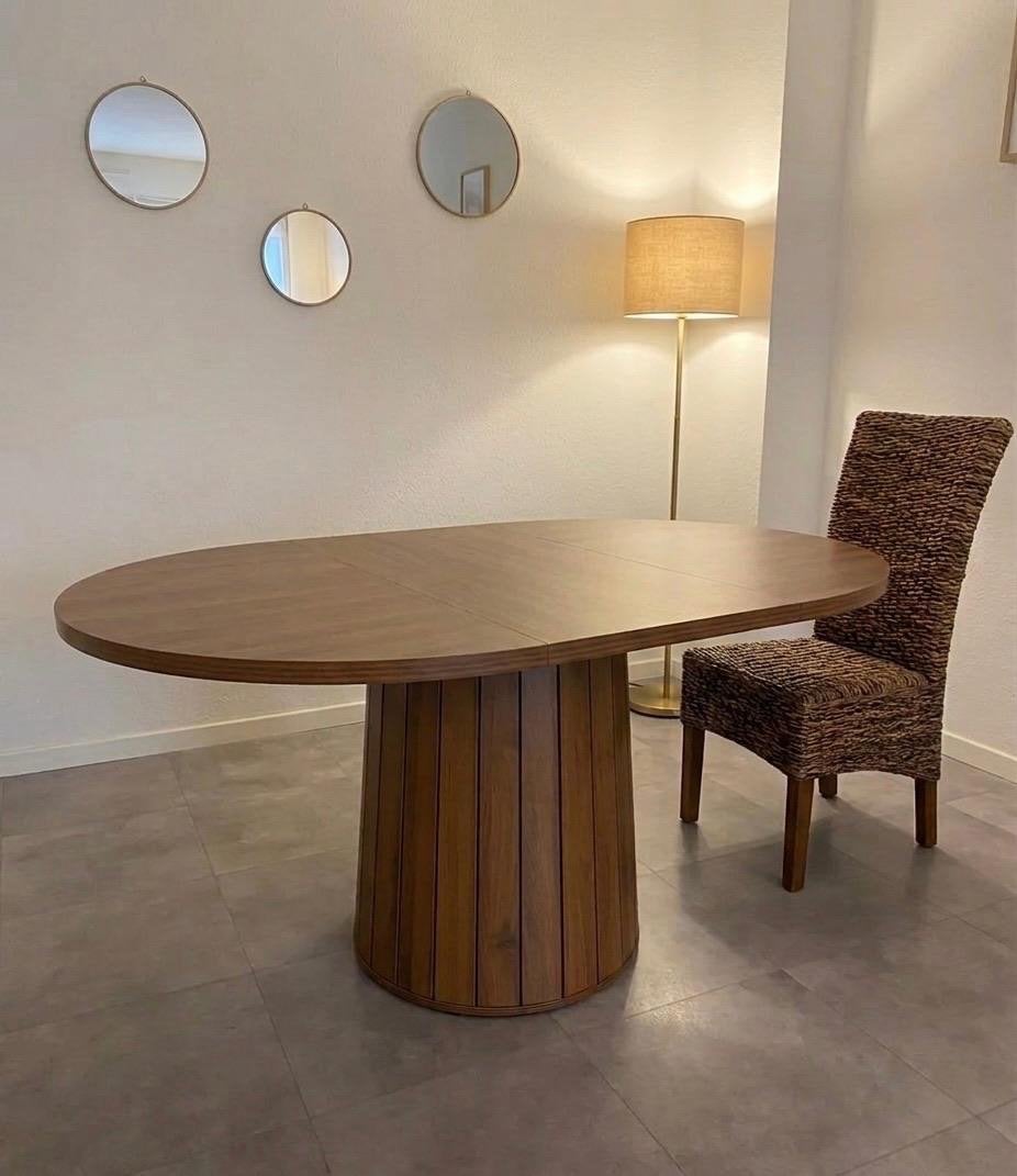 Nieuwe Ovale Eettafel 140x100 cm - Nieuw in doos, Ophalen, 100 tot 150 cm, Nieuw, Vier personen