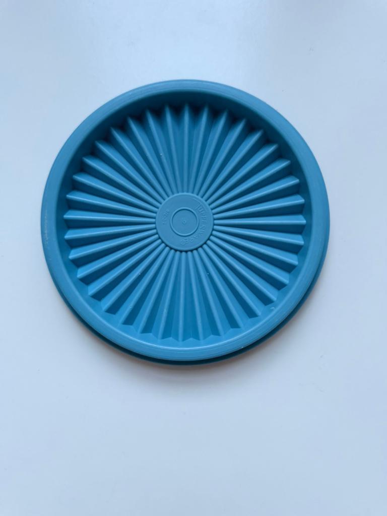Tupperware deksel, Huis en Inrichting, Ophalen of Verzenden, Zo goed als nieuw, Blauw, Overige typen