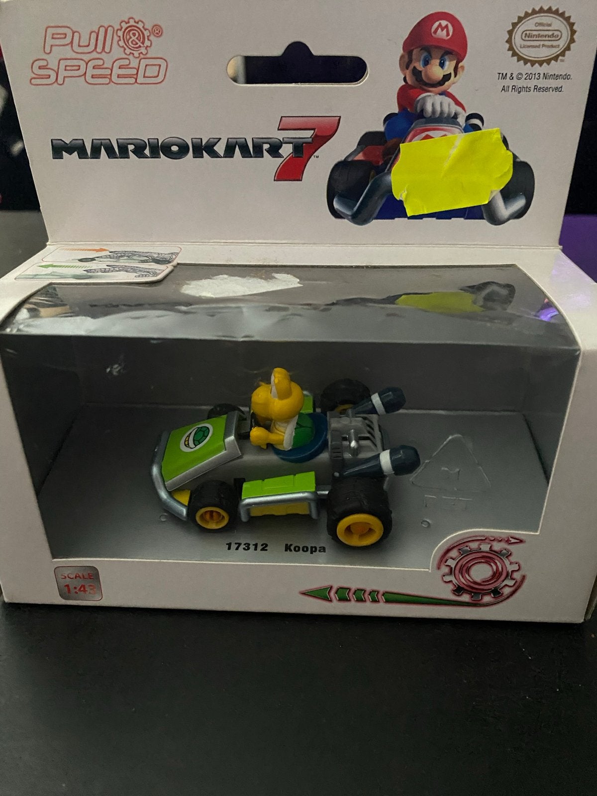 Mario Kart 7 Pull Speed Koopa Troopa - Nieuw in verpakking, Ophalen of Verzenden, Nieuw