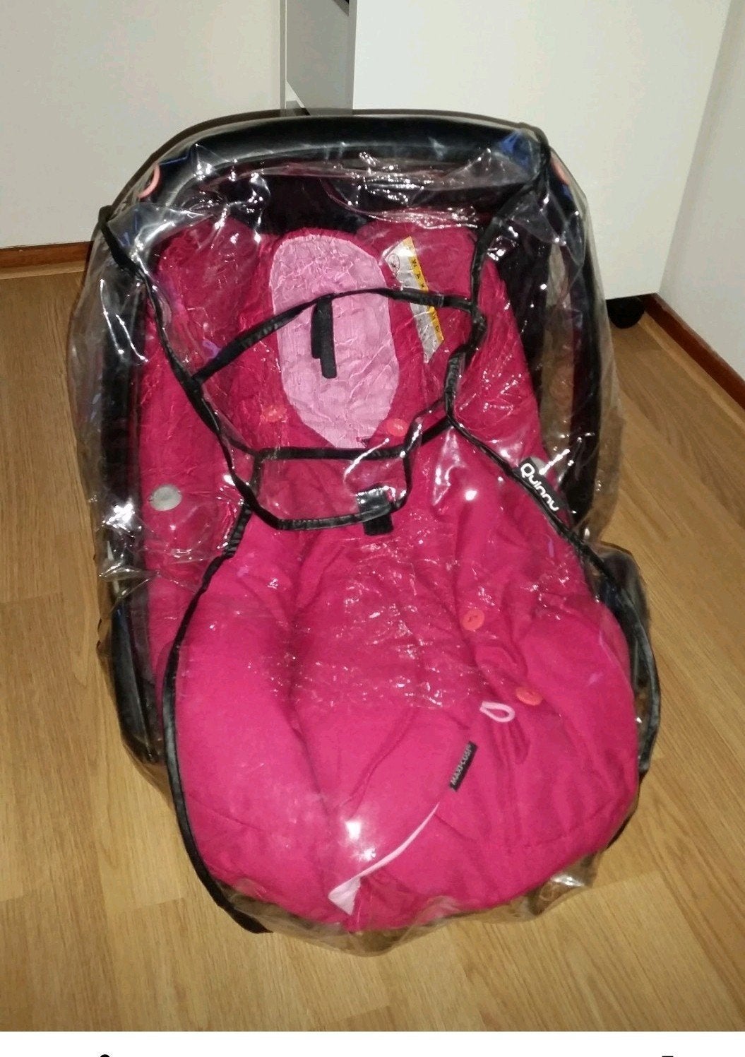 Maxi-Cosi Citi/Pebble autostoel met regenhoes, adapters en v, Ophalen, Zijbescherming, 0 t/m 13 kg, Maxi-Cosi