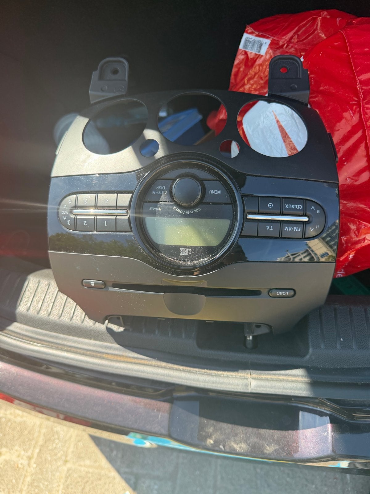 Autoradio met CD/AUX-functie mazda 2, Auto diversen, Ophalen, Gebruikt