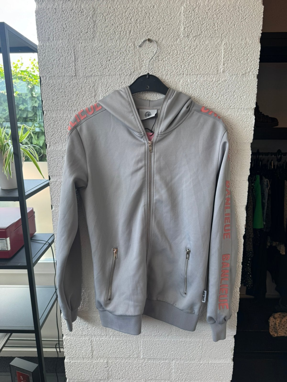 Banlieue sport vest maat XS grijs, Ophalen of Verzenden, Zo goed als nieuw, Maat 46 (S) of kleiner, Grijs