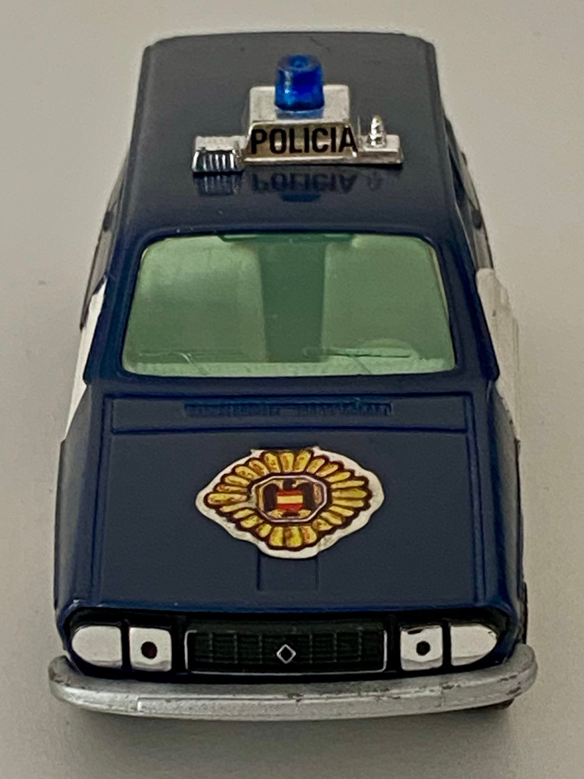 Guisval Renault 12 TS Politie Auto - Vintage Speelgoed, Ophalen of Verzenden, Nieuw, Auto, Overige merken