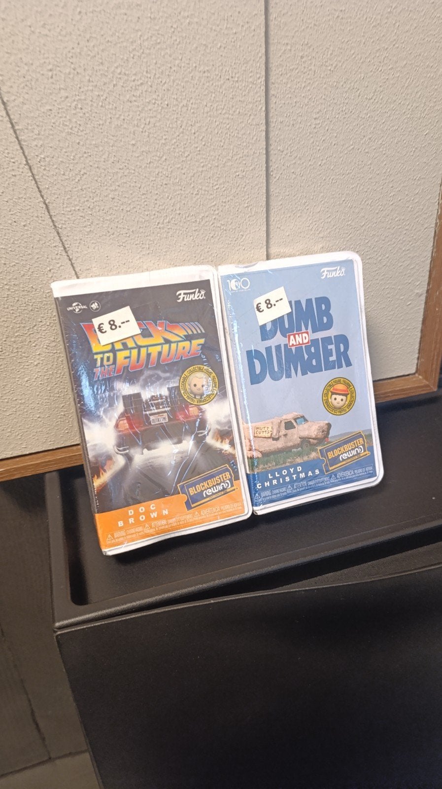Funko Blockbuster Rew.: Back to the Future & Dumb and Dumb, Ophalen of Verzenden, Nieuw