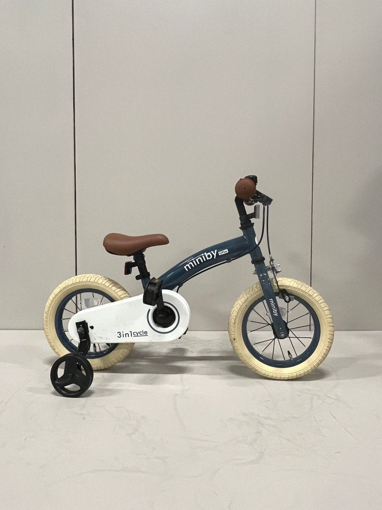 Qplay kinderfiets Miniby 12 inch - 3 in 1 - loopfiets, Trapvoertuig, Qplay, Team@deryan.com, Ophalen of Verzenden