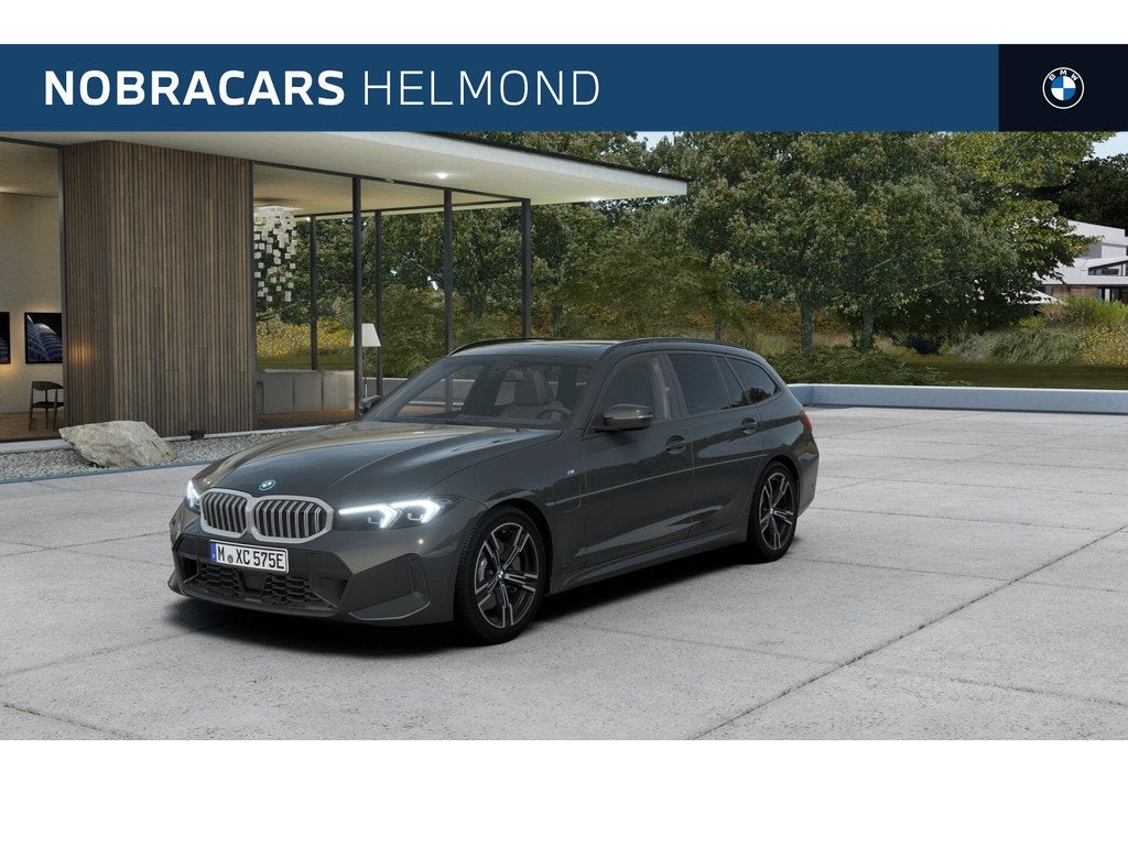 BMW 3 Serie Touring 330e M Sport Automaat / Panoramadak / Tr, Auto's, BMW, Automaat, 1998 cc, Achterwielaandrijving, Zwart