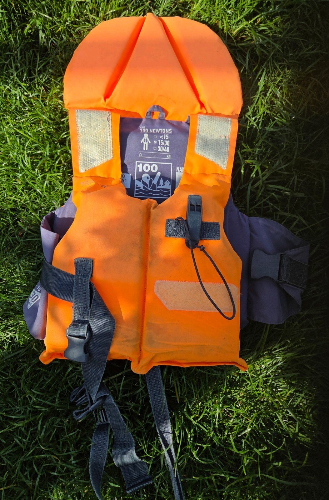 Reddingsvest kind 15-30 kg - 100 Newton, Ophalen, Gebruikt, Overige typen