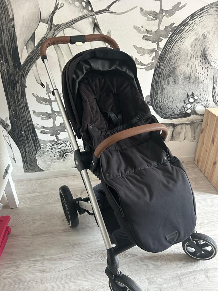 Cybex kinderwagen, Gebruikt, Verstelbare duwstang, Ophalen, Kinderwagen