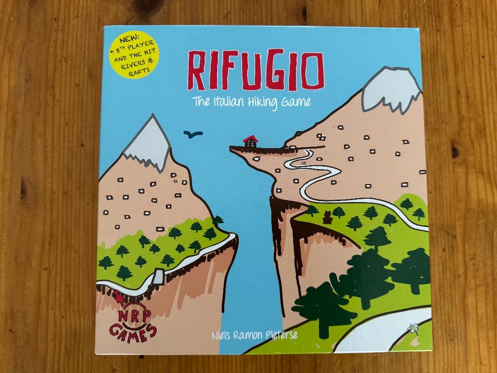Rifugio bordspel, Ophalen, Gebruikt, NRP Games