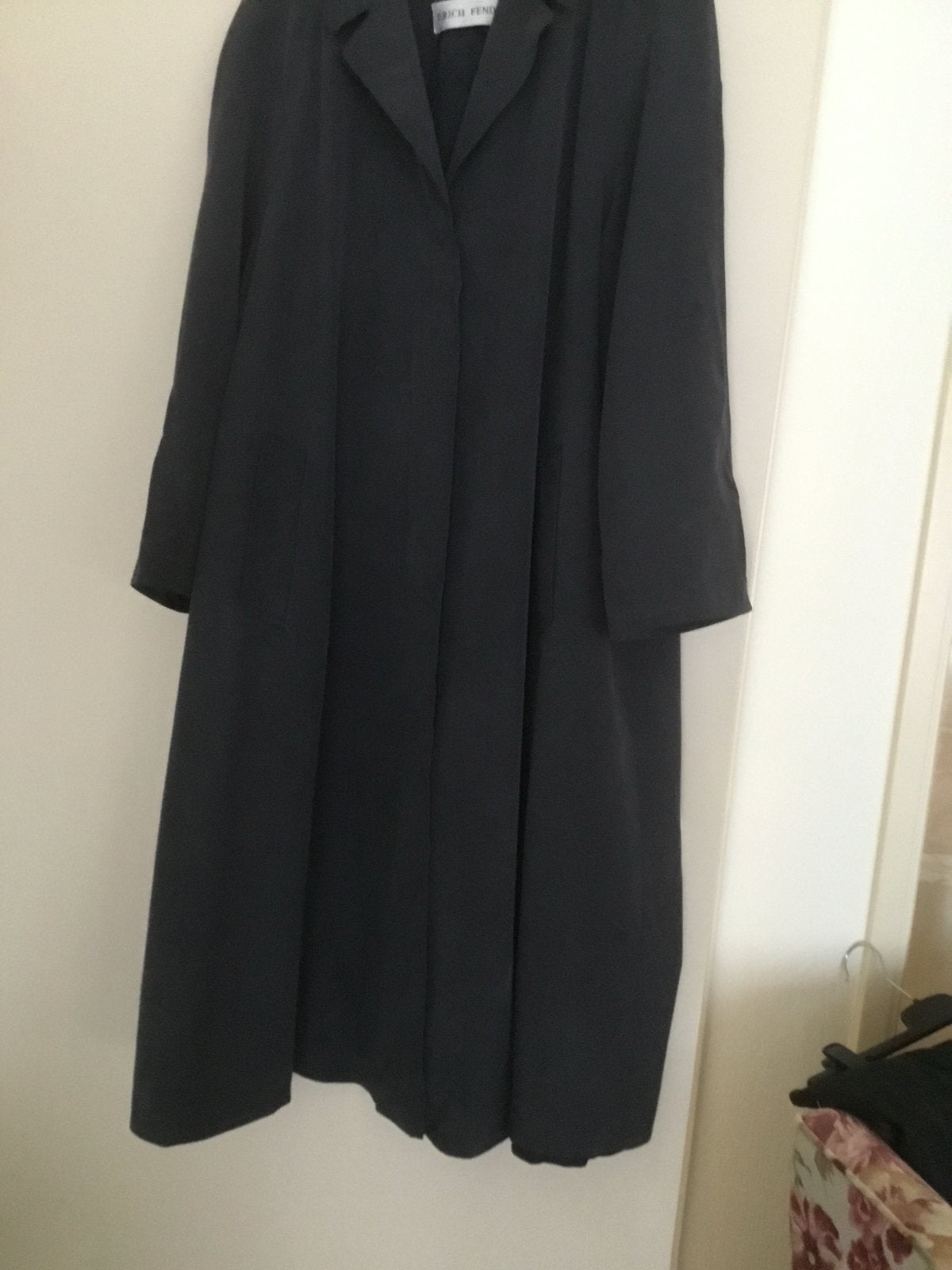 Mooie donkerblauwe regenjas, Kleding | Dames, Ophalen, Gedragen, Maat 46/48 (XL) of groter, Blauw