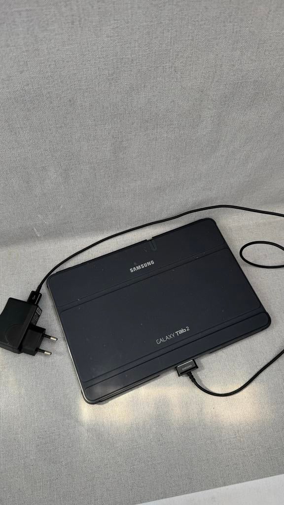 Samsung Galaxy Tab 2 10.1 met hoes en oplader, 10 inch, Ophalen of Verzenden, 16 GB, Wi-Fi