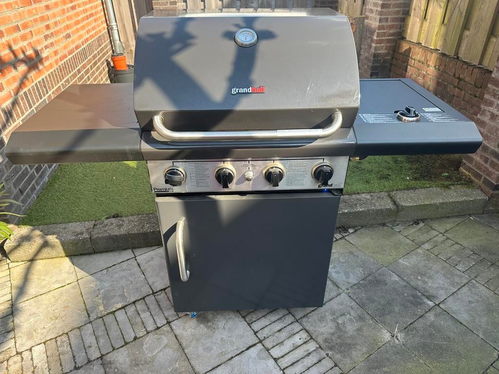 Grandhall Premium Gasbarbecue – Krachtige BBQ, Ophalen, Zo goed als nieuw