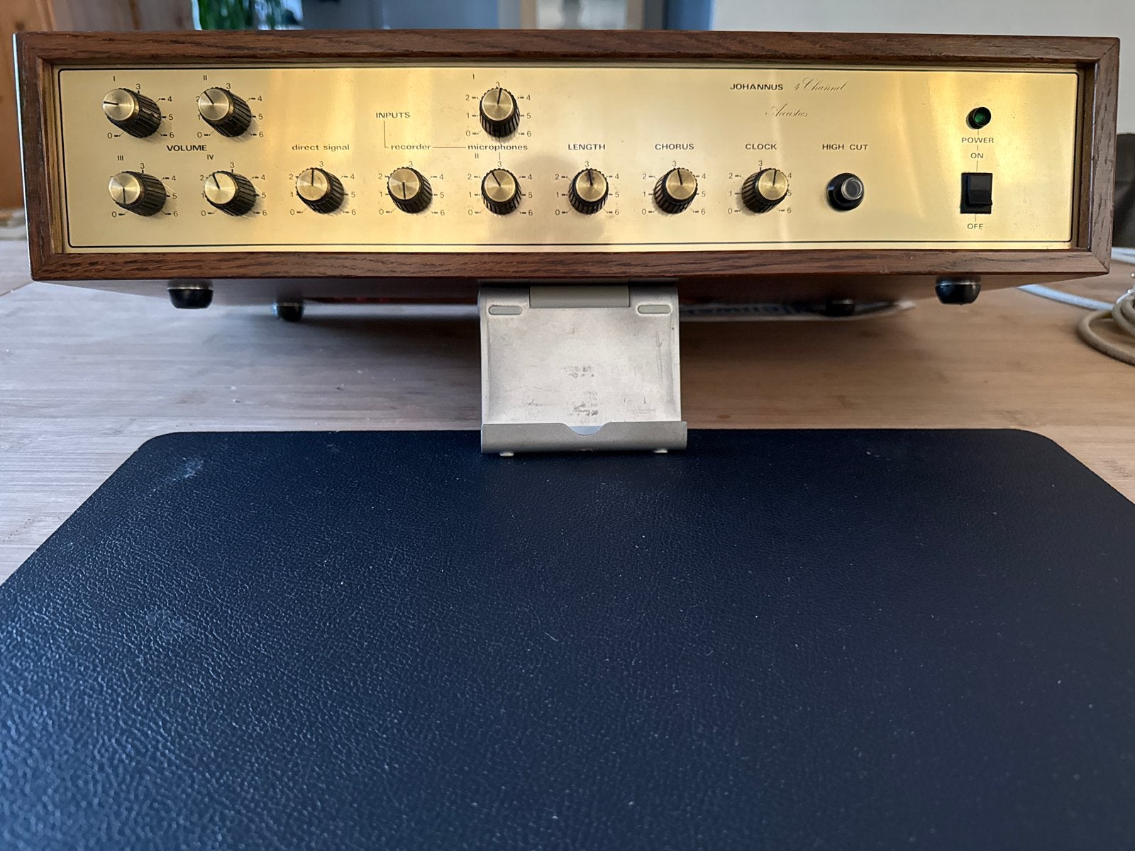 Johannus 4-kanaals akoestiek met 4 originele boxen, 120 watt of meer, Ophalen, Overige merken, Gebruikt