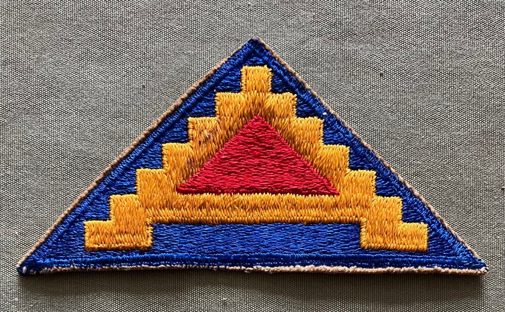 US WW2 Shoulder Patch - 7th Army ETO, Ophalen of Verzenden, Landmacht, Amerika, Embleem of Badge