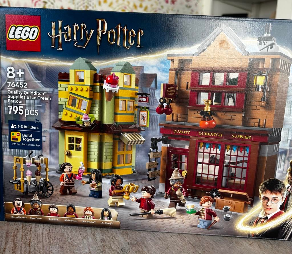 LEGO Harry Potter 76452 Quality Quidditch Supplies & Ice Cre, Ophalen of Verzenden, Zo goed als nieuw