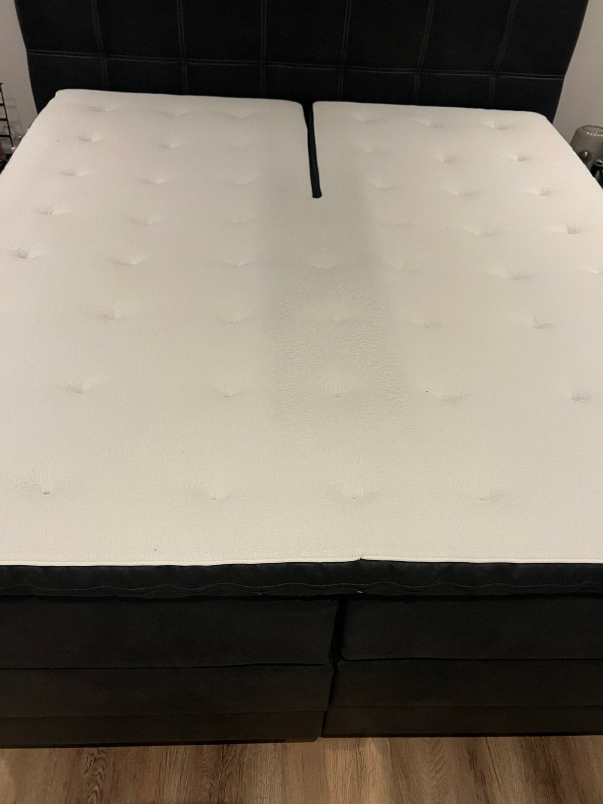 Splittopper 1.80 x 2.00, Huis en Inrichting, Slaapkamer | Boxsprings, Gebruikt, 180 cm, 200 cm, Tweepersoons, Ophalen