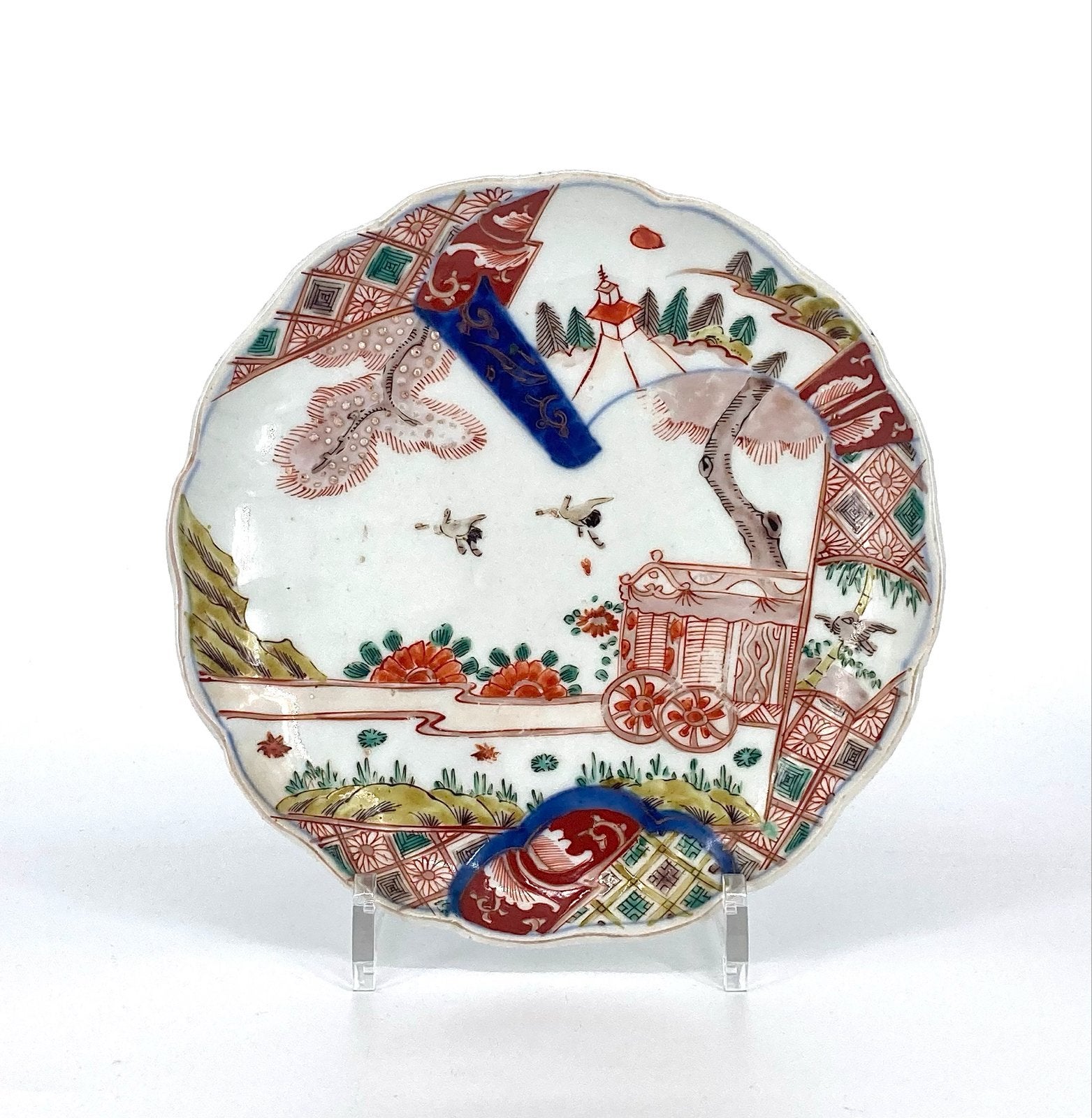Antiek  Imari Artia bordje, Antiek en Kunst, Ophalen of Verzenden
