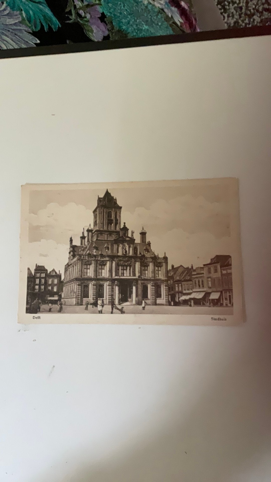 Delft stadhuis, Verzenden, Gelopen, Zuid-Holland