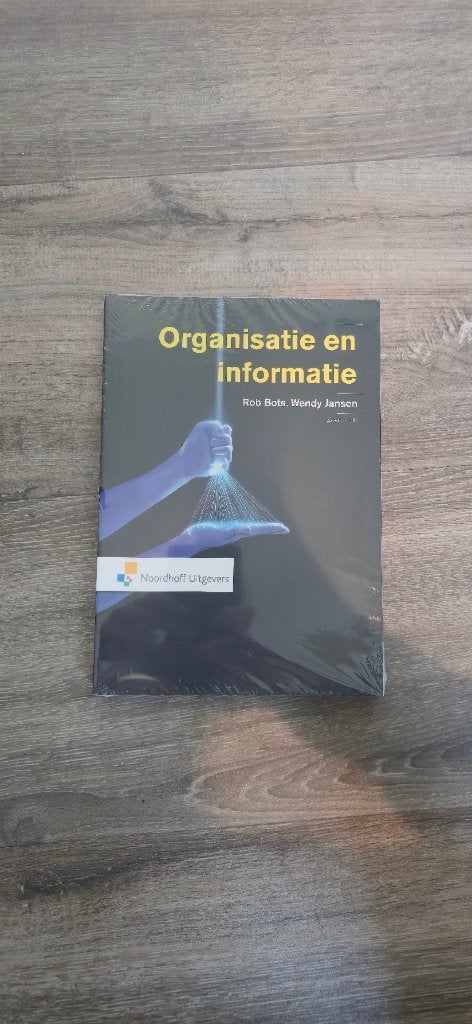 Organisatie en informatie, Boeken, Nieuw, Noordhoff Uitgevers, Gamma, HBO
