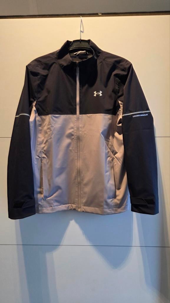 Under Armour Storm Proof golfJas - Maat S, Zwart, Under Armour, Ophalen of Verzenden, Zo goed als nieuw