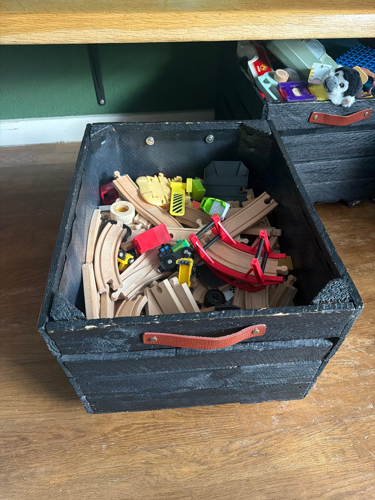 Grote houten treinbaan set (Little Dutch, IKEA, Lidl), Kinderen en Baby's, Ophalen, Gebruikt, Overige merken