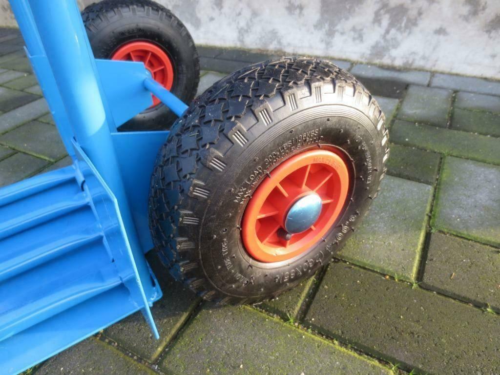 Stalen steekwagen met dubbele klep/200 Kilo belastbaar!, Ophalen, Nieuw