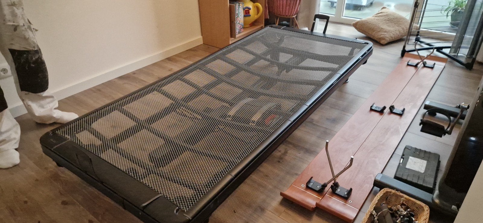 Auping Royal elektrisch verstelbaar bed met matras, Huis en Inrichting, Ophalen, 90 cm, Eenpersoons, Zwart