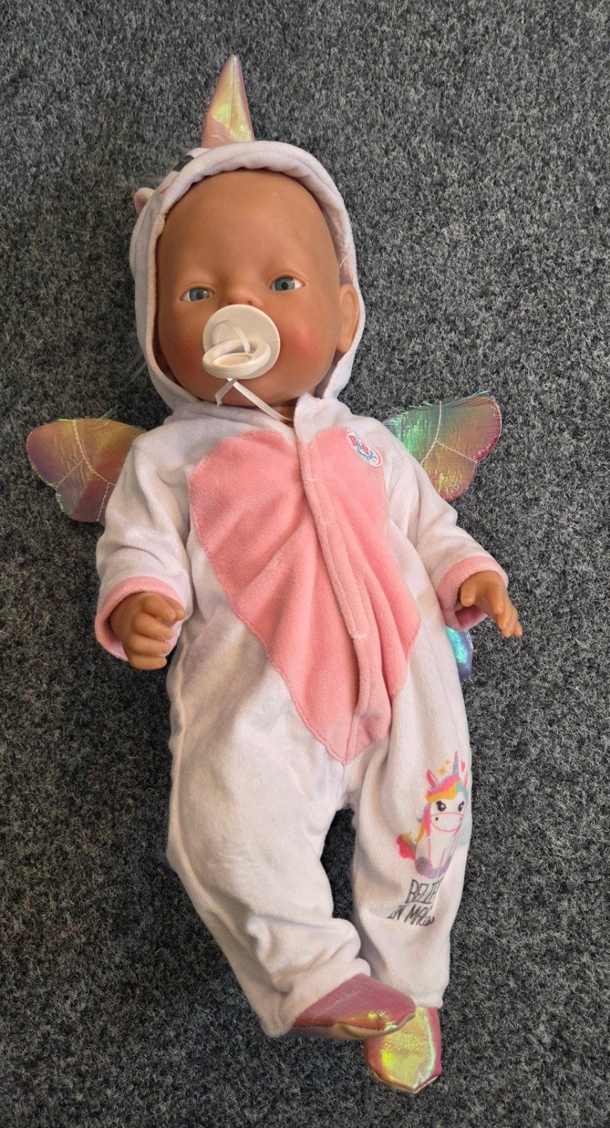 Baby Born pop met diverse kleding, Ophalen of Verzenden, Gebruikt, Babypop
