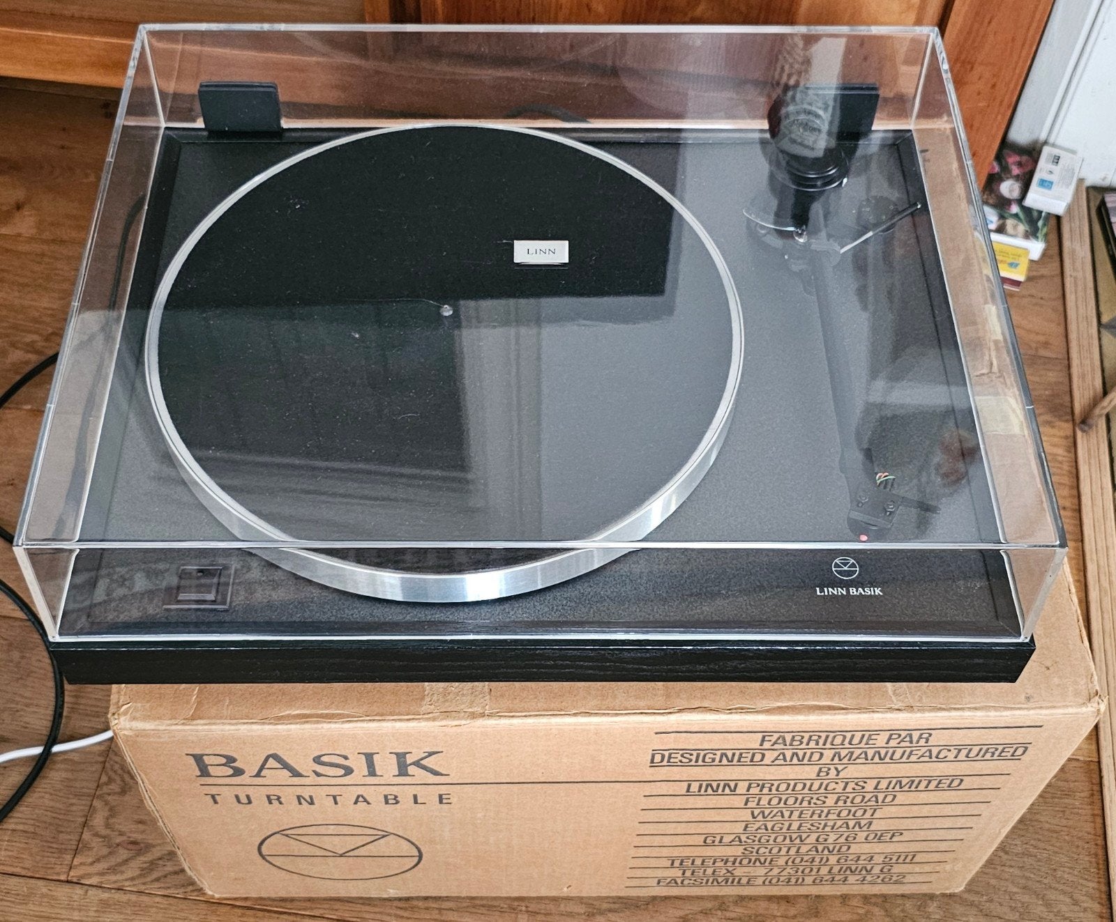 Linn Basik SA250ST Jelco Sondek motorsturing Asak MC izgst, Ophalen of Verzenden, Zo goed als nieuw, Platenspeler, Linn