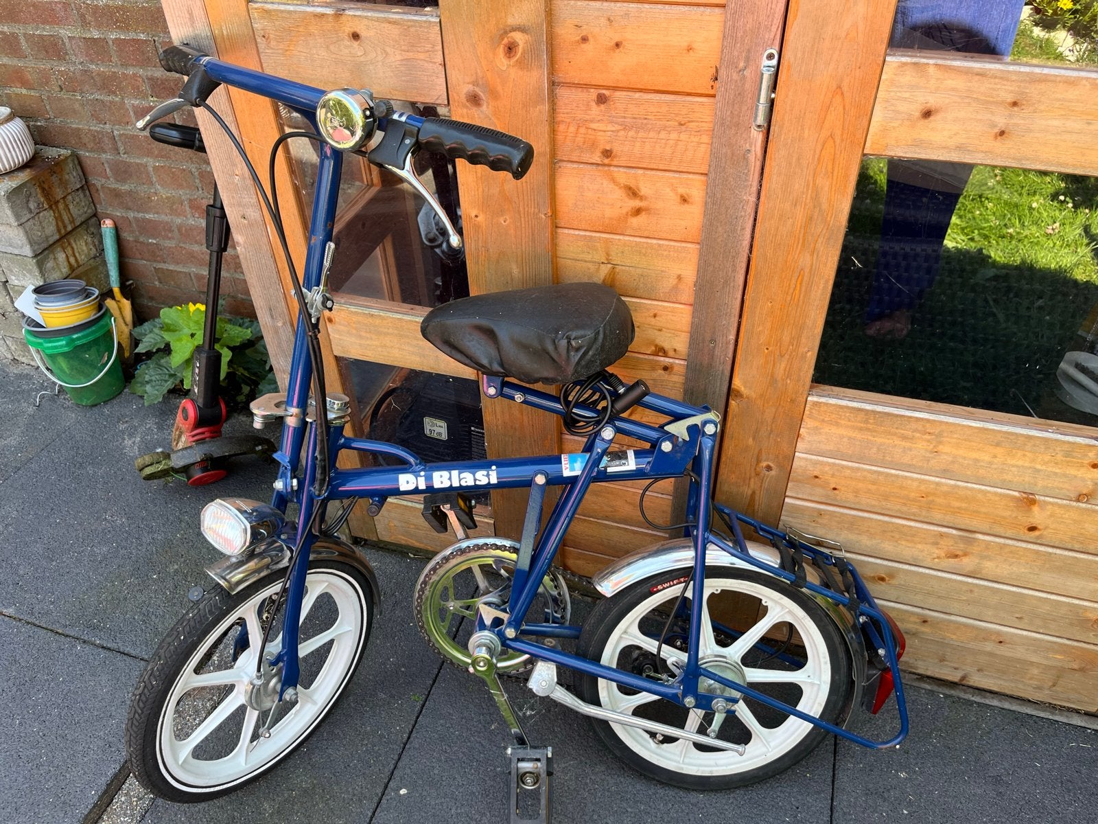 Di Blasi Opvouwbare Fiets - Compact en Handig, Fietsen en Brommers, Fietsen | Vouwfietsen, Gebruikt, Velgrem, Dames, Ophalen