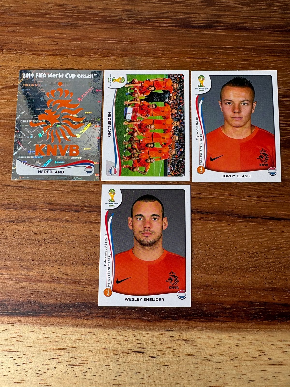 Panini WK 2014 Brazilië Stickers Nederland, Ophalen of Verzenden, Zo goed als nieuw, Stickers en Plaatjes