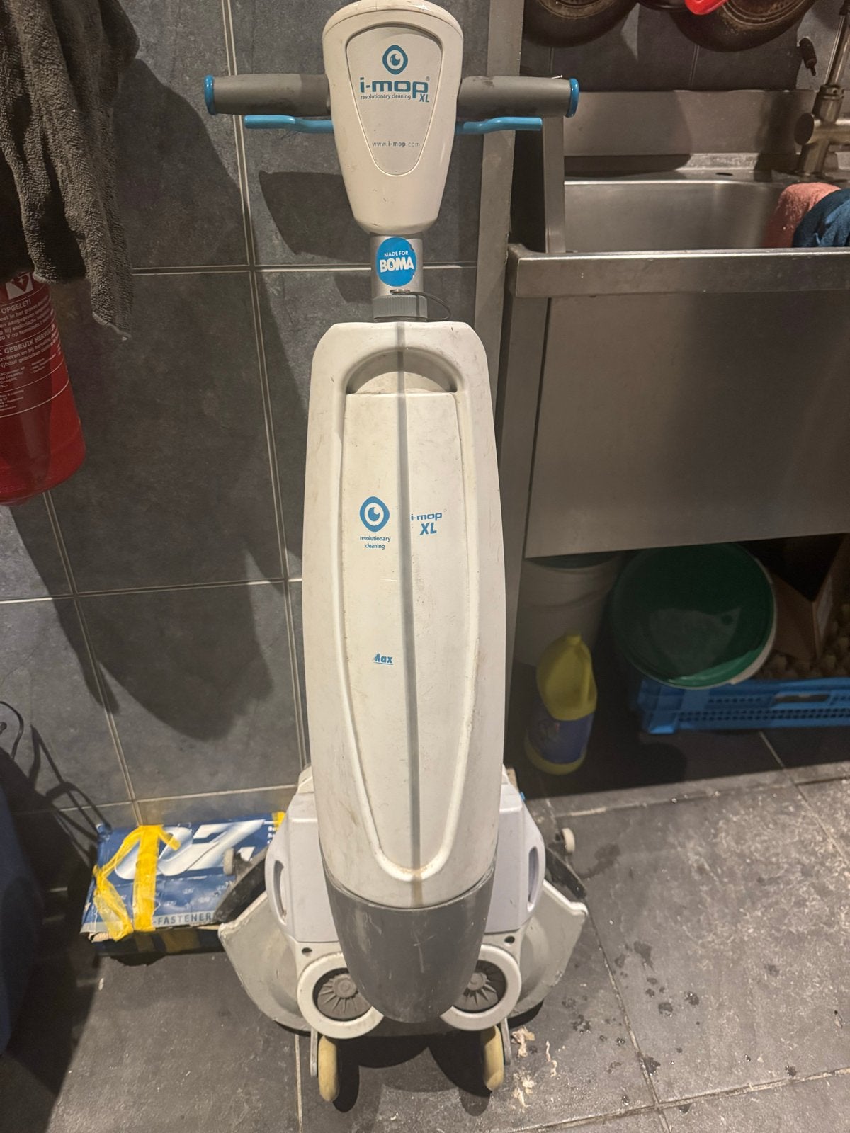 i-mop XL Schrobzuigmachine - Professionele Reiniging, Ophalen